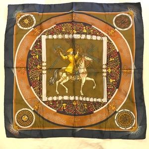 Rare Hermès 150th Feux d’Artifice Scarf in box